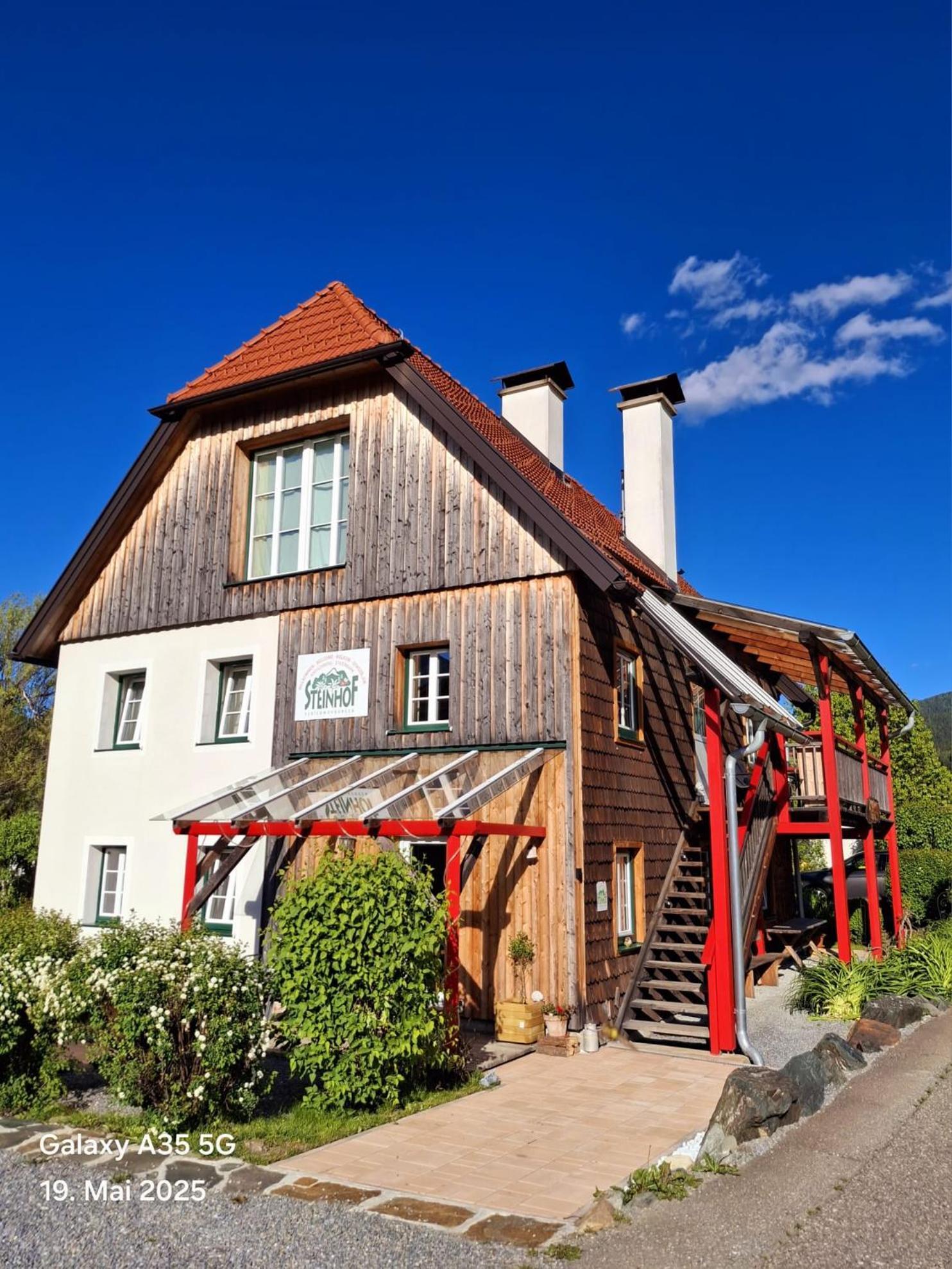 Haus Steinhof Villa Sankt Lorenzen ob Murau Exteriör bild